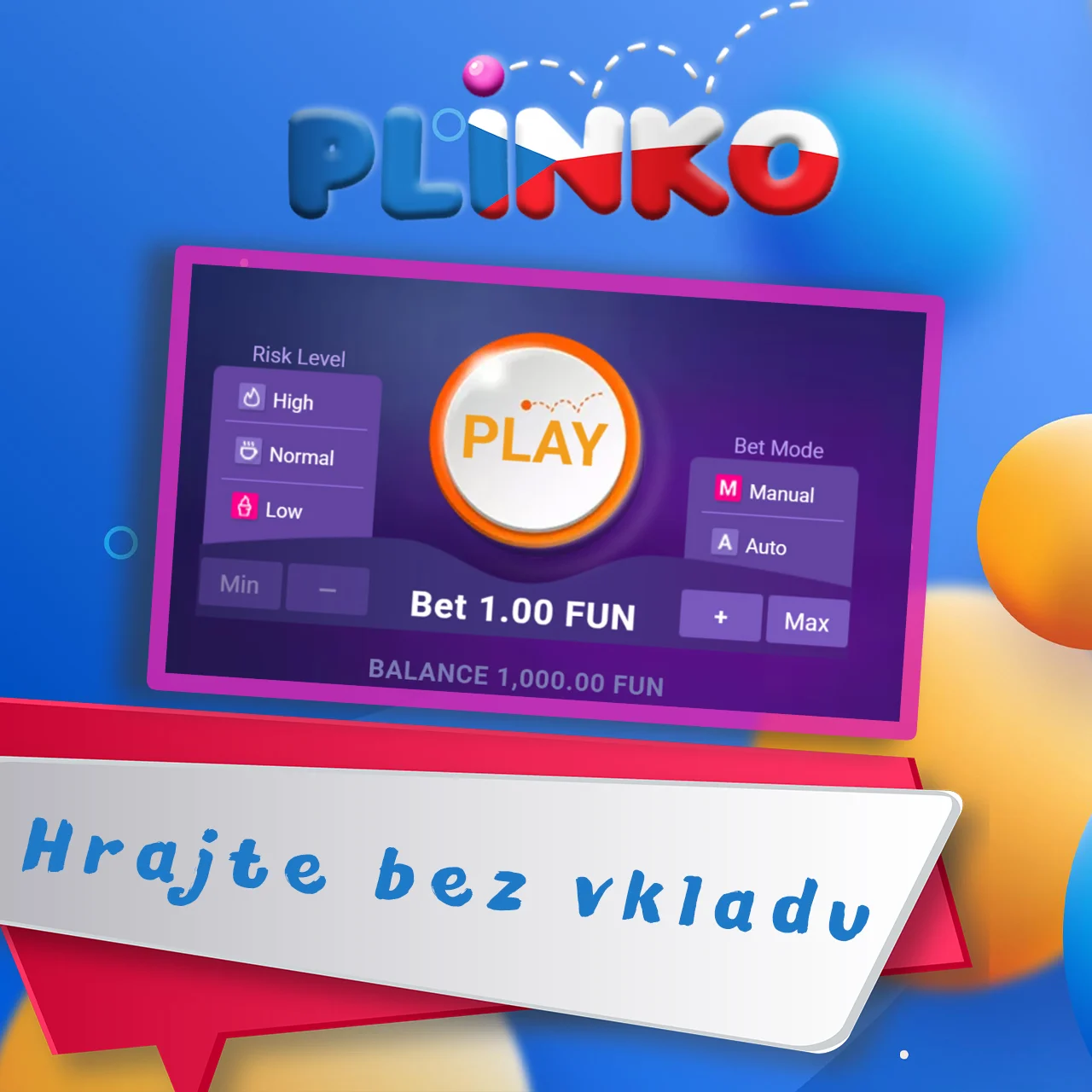 Zahrajte si demo verzi hry Plinko